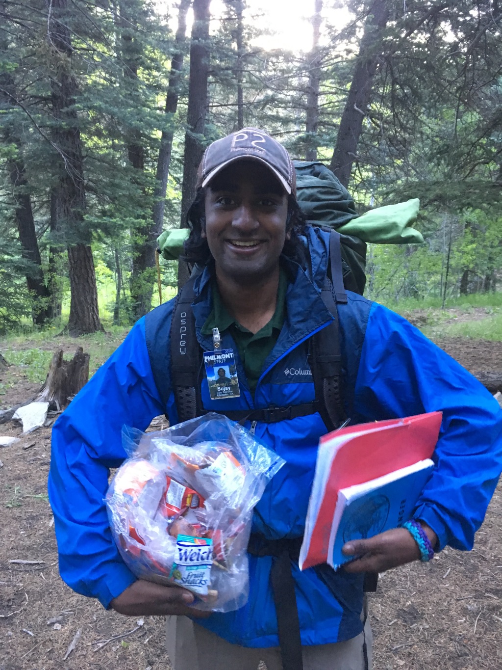 2019-06-12-Philmont-Crew8787-2-Sujay-leaves-us-with-our-trash.JPG