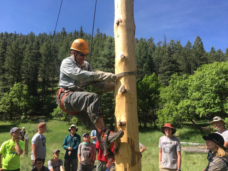 2019-06-16-Philmont-Crew8787-10-Carl-pole-climbing.JPG