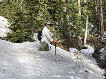 2019-06-13-Philmont-Crew8787-4-Travis-found-the-snowy-reason-we-had-to-change-routes.JPG