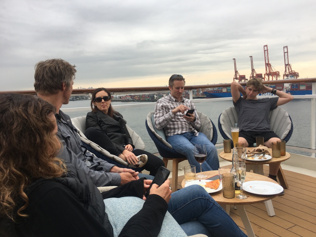 2019/07(July)/Jim-Janeen-50th-Anniversary-Alaska-Cruise/05_Allaboard/1024x768_2019-07-05-50th-annivesary-cruise-all-aboard-10-Angie-Justin-Heather-Josh-Ian.JPG