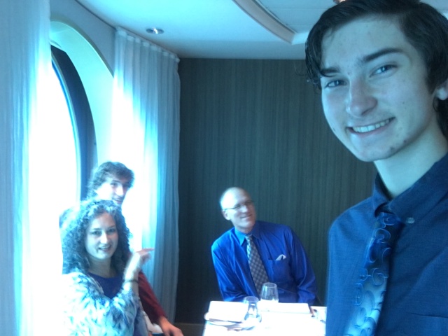 2019/07(July)/Jim-Janeen-50th-Anniversary-Alaska-Cruise/06_Inside_passage/640x480_2019-07-06-50th-anniversary-cruise-29-dinner-Suzi-Chance-Travis-Dax.JPG