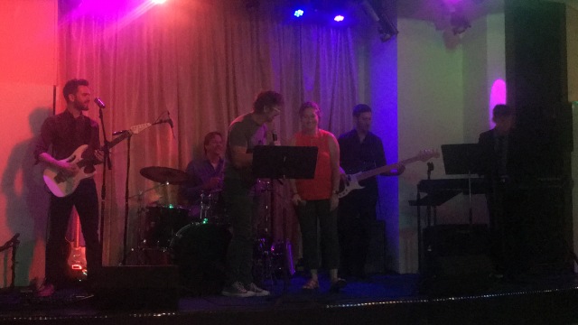 2019-07-11-50th-anniversary-cruise-Hubbard-Glacier-35-Justin-Suzi-karaoke.JPG