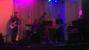 2019-07-11-50th-anniversary-cruise-Hubbard-Glacier-34-Justin-Suzi-karaoke.JPG