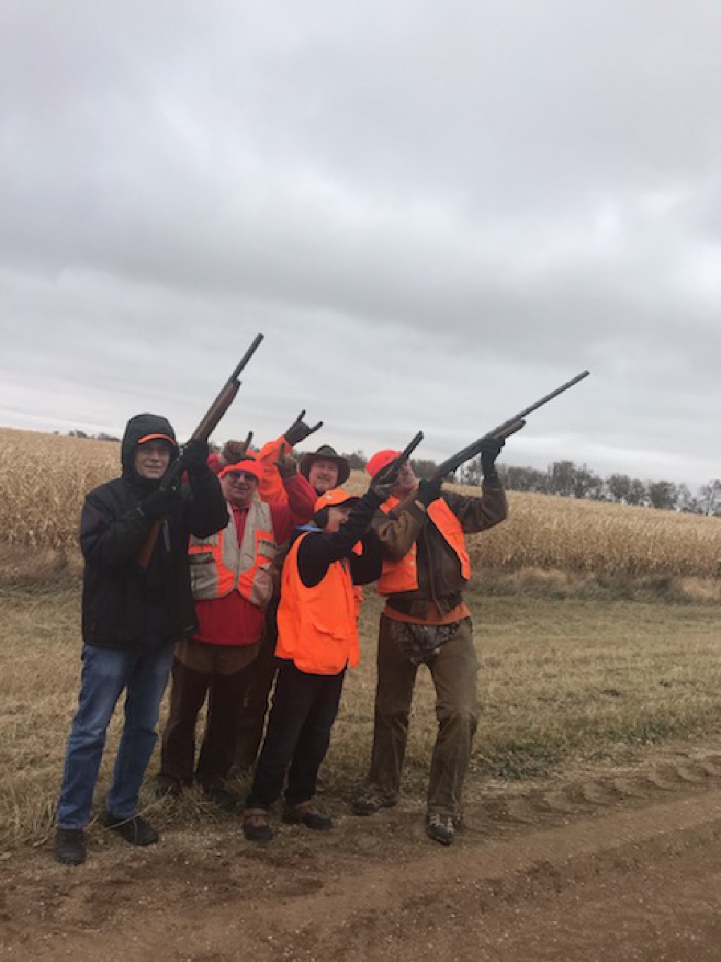 2019/11(November)/SD-Pheasant-Hunting/1024x768_2019-11-13-Pheasant-Hunting-04-Time-Jim-Mike-Jake-Travis.JPEG