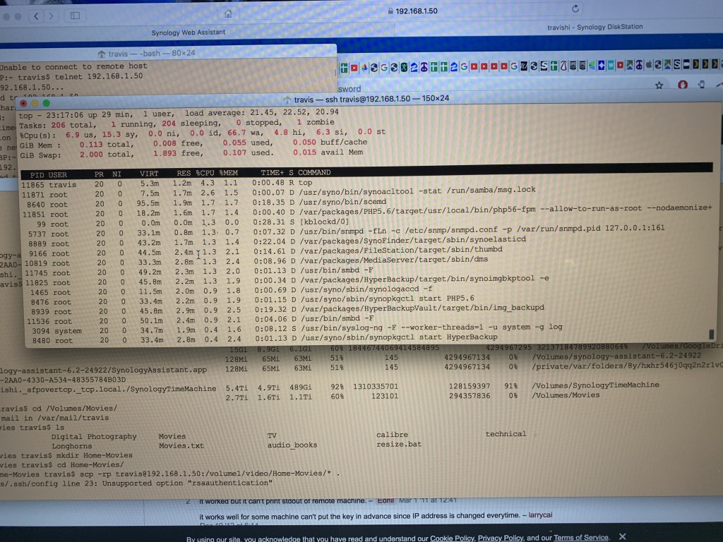 2019/11(November)/Synology-Replacement/1024x768_2019-11-30-Synology-replacement-issues-with-DS411J-4-Load-average-of-22.JPG