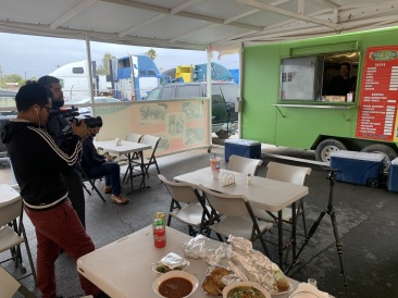 2020-01-16-Tucson-visit-1-filming-commercial-at-lunch.JPG