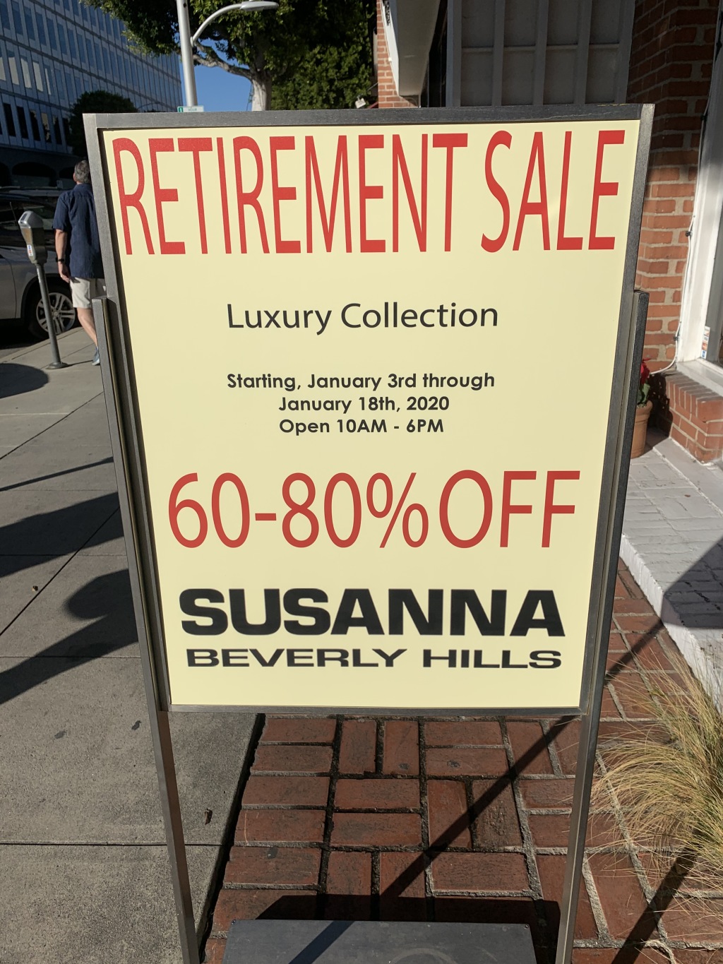 2020-01-06-VA-Beverly-Hills-CA-02-Susanna-retirement-sale.JPG