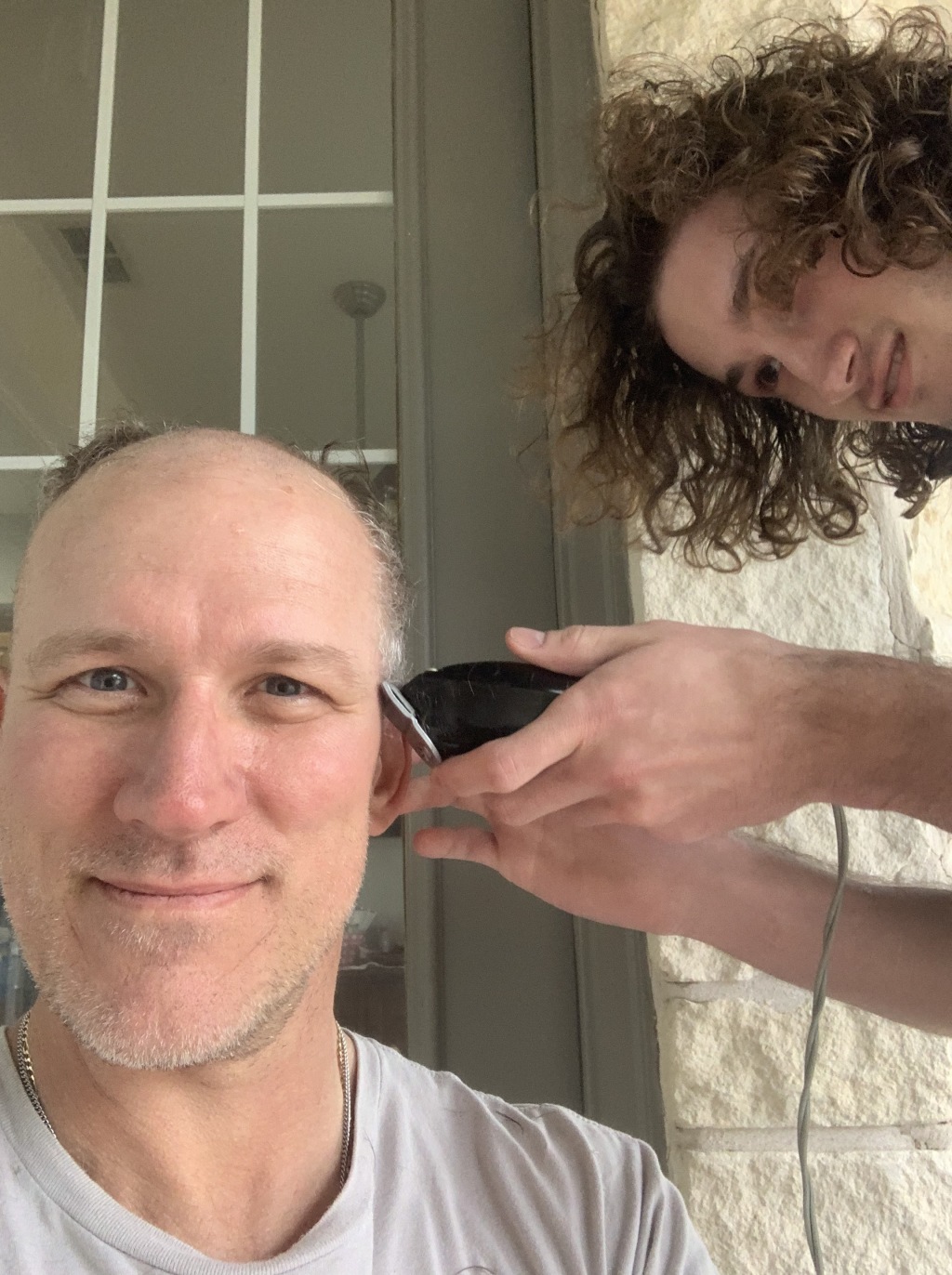 2020-04-03-COVID19-Begins-3-Travis-haircut-Chance.JPG