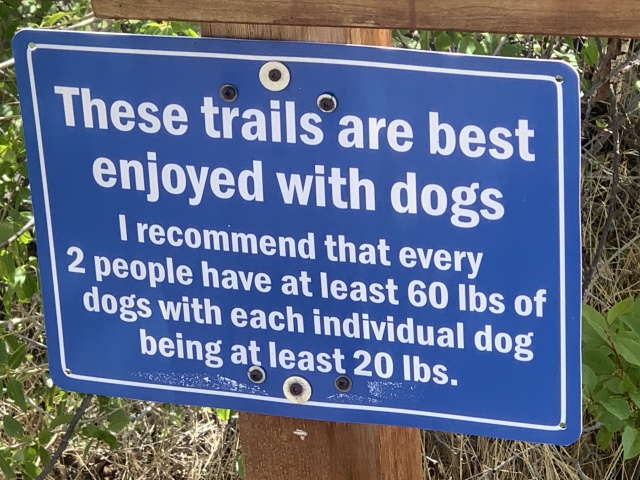 2020-05-17-Colorado-Buena-Vista-17-Trails-are-best-enjoyed-with-dogs-sign.JPG
