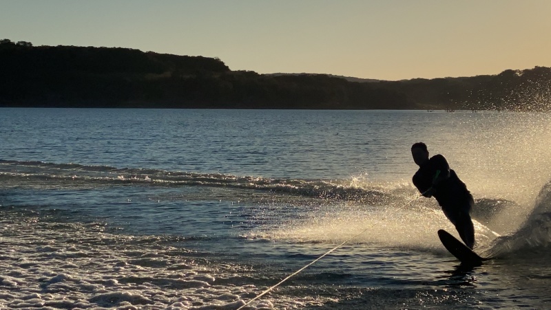 2020-12-19-Canyon-Lake-Camping-37-BillTerhune-skiing.JPG