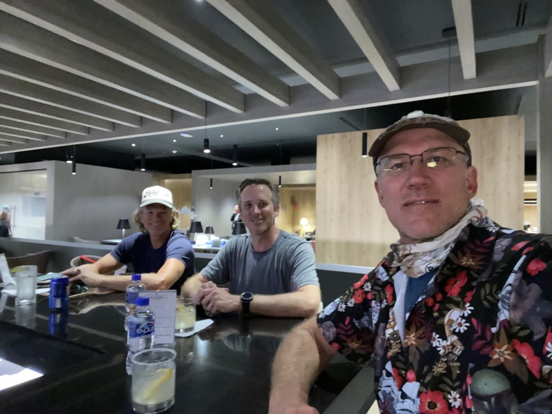2021-04-13-Los-Cabos-Cubos-MX-06-Justin-Josh-Travis-airport-lounge-with-bad-sandwiches.JPG