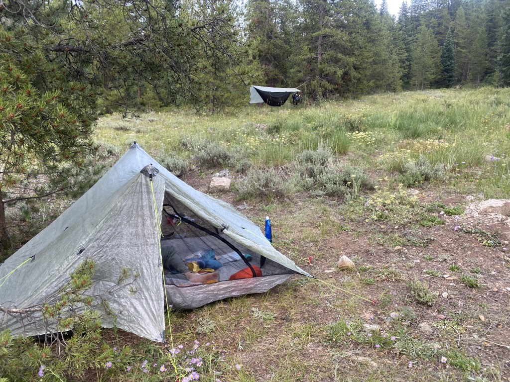 2021/07(July)/Colorado-Trail-with-Carl/1024x768_2021-07-26-Colorado-Trail-52-Segment8-Tent-Hammock.jpg