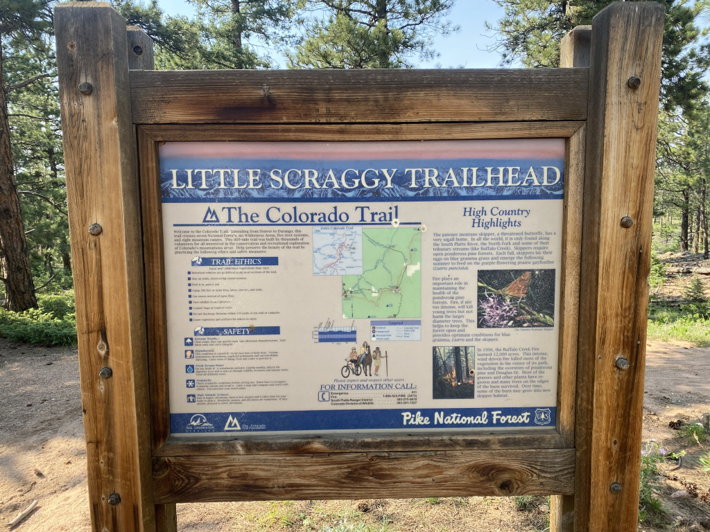 2021/07(July)/Rennaissance-Festival-Larkspur-CO/2021-07-10-Travel-To-Rennaissance-Fair-1-Little-Scraggy-TrailHead-to-Colorado-Trail.jpg