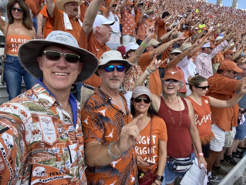 2022-09-10-UT-Longhorn-Football-07-Travis-Suzi-Alabama-Game-lost-by-1pt-Travis-Mike-Graciela-Suzi.JPG