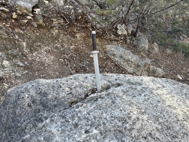 2023-01-14-Crew-8787-Lost-Maples-04-Sword-in-stone.JPG