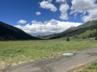 2023-08-03-Maroon-Bells-Four-Pass-Loop-007-Crested-Butte-Entrance.JPG