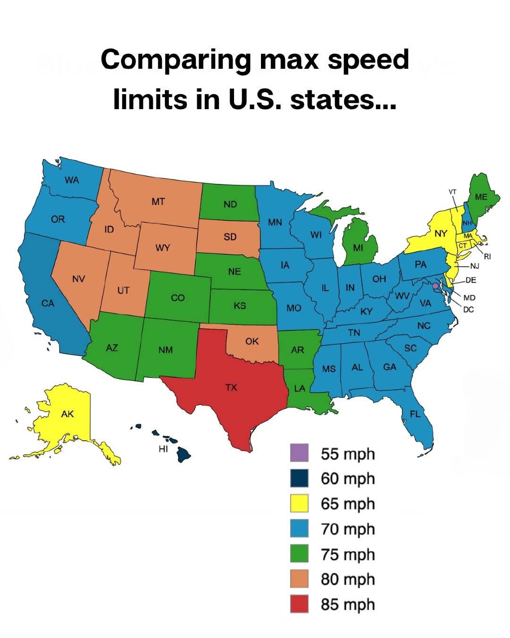 2025/01(January)/Meme/1024x768_Max-Speed-Limits-USA.JPG